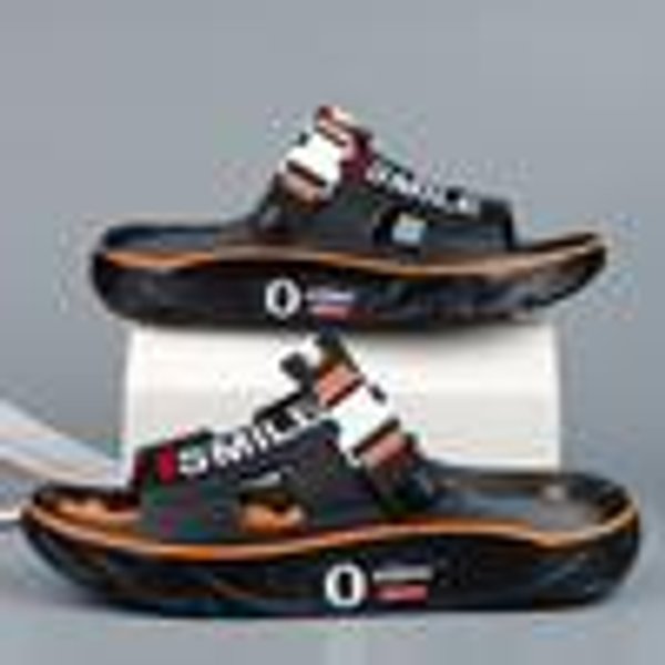 Zapatillas De Masaje Para Hombre Sandalias De Interior Y Exterior Playa CóModas Suaves Chanclas Zuecos Zapatos Casuales Hombre Mujer Ho… MáS 40-41 Gray-image