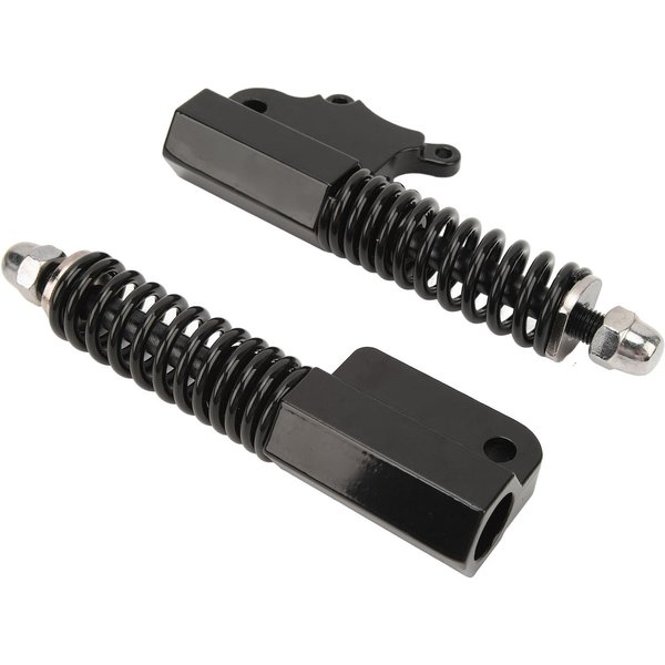 2 Szt. M12 Hydrauliczny Amortyzator Przedni 200Mm Proces Natryskiwania Odporny Na Rdzę Do Roweru Elektrycznego Hulajnogi Elektrycznej Black-image