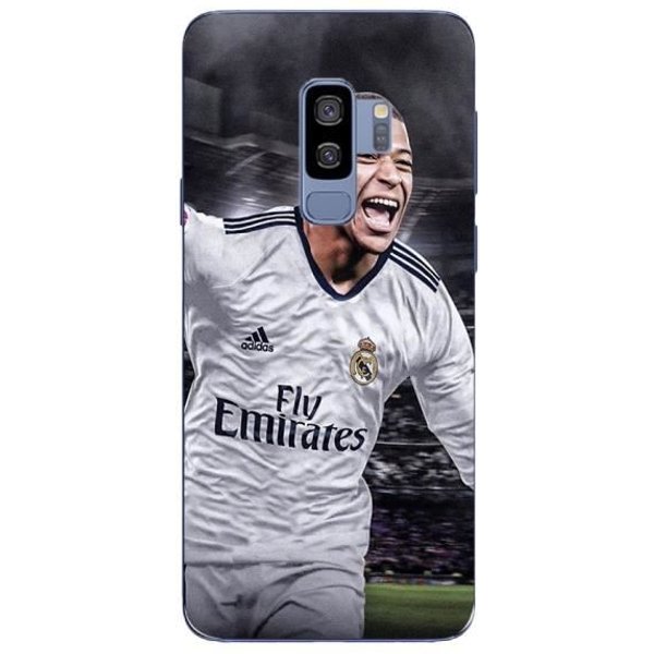 Maniacase Funda Samsung Galaxy S9 Plus Kylian Mbappé Gol Del Real Madrid Negro-image