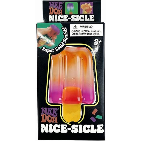 Schylling Needoh Lody Kolorowa Kostka Sensoryczna Zabawka Do ŚCiskania RedukująCa Stres Anty-LęKowa Zabawka Fidget Dla Wszystkich WiekóW-image