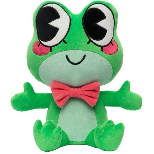 Nowa ŻAba Pluszowa ŻAbka Ribbit Anime Urocza Zielona ŻAba Ribbet Akcesoria Pluszowa Zabawka MięKka Lalka Kolekcjonerska Rekwizyty Cosplay Prezent-image