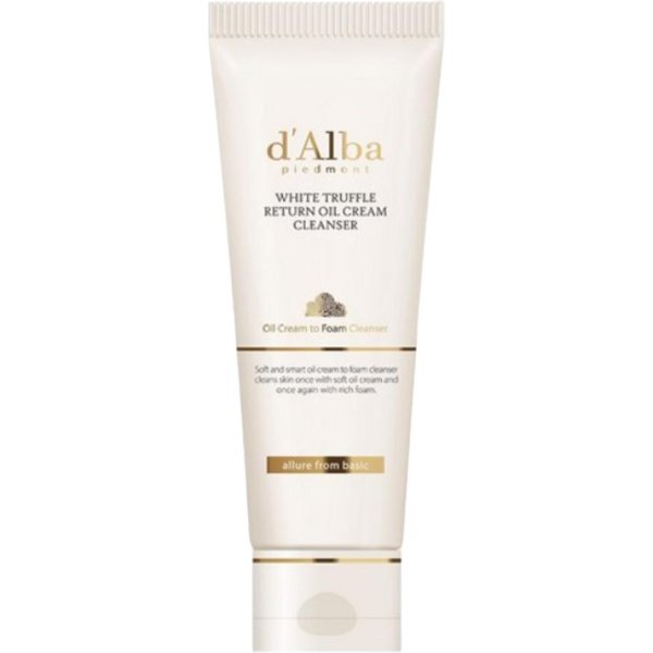 d'Alba Limpiador En Crema Con Aceite De Trufa Blanca Return (100Ml/3,38Oz) (3 Opciones) #100Ml X 3Pcs-image