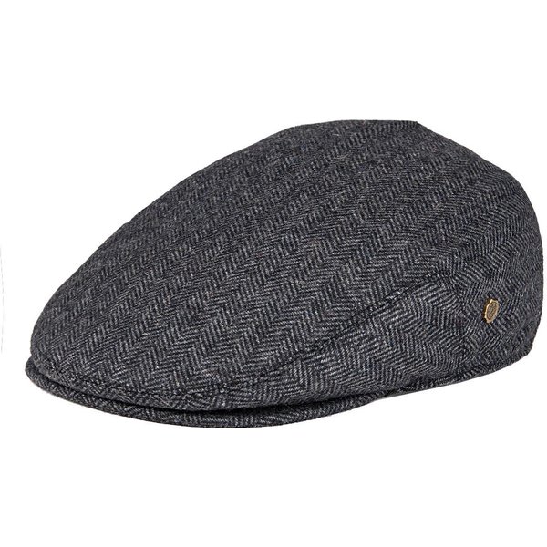 Voboom WełNa Tweed JodełKa Irlandzka Czapka MężCzyźNi Kobiety Beret Cabbie Czapka Kierowcy Czapki Newsboy Golf Ivy Czapki PłAskie Zielony Granatowy Czarny 62-63Cm-image