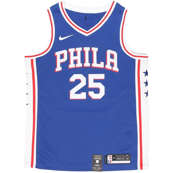Camiseta Nike NBA Icon Edition Baloncesto Hombre Azul 3XL-image