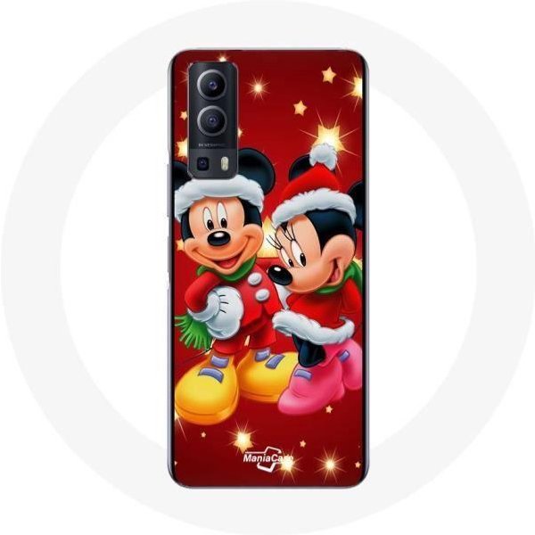 Funda De ProteccióN - Maniacase - Vivo Y72 - Mickey Mouse Y Minnie Mouse - DiseñO Festivo - Flexible-image