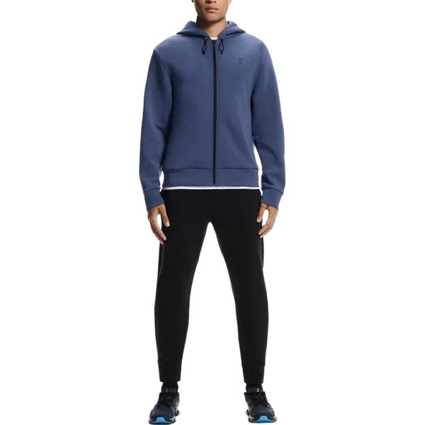 Chaqueta Deportiva De Punto Con Capucha Y Cremallera ON Focus Tech Para Hombre 1MF30300584 S Black-image