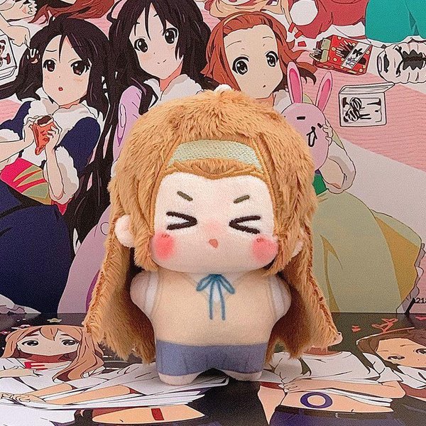 K-On! Pluszowa Lalka Anime 5 StylóW Urocza Chibi BawełNiana Lalka Hirasawy Yui Akiyamy Mio Dla FanóW, Kolekcjonerska I Na Prezenty. 10Cm-image