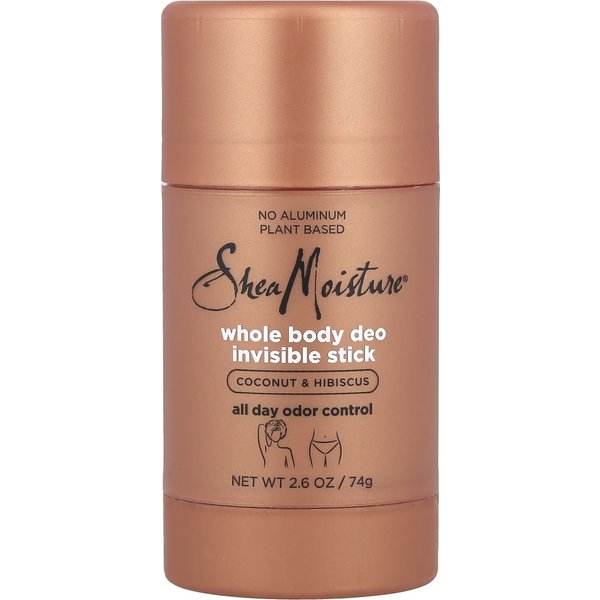Sheamoisture, Desodorante Corporal Invisible En Barra, Coco E Hibisco, 76 G (74 Gramos) Beige-image