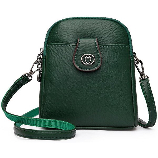 Nueva Moda Bolso Multicapa Para TeléFono MóVil Bolso Bandolera De Verano Para Mujer Bolso Urbano Simple Para Madre De Mediana Edad-image