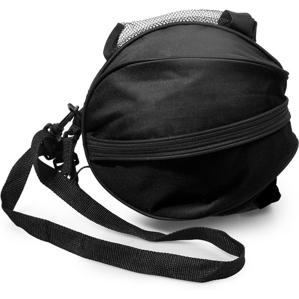 Bolsa Redonda Para BalóN Deportivo Bolsa De Hombro Para Baloncesto BalóN De FúTbol BalóN De Voleibol Bolsa De Transporte Bolsa De Viaje Para Hombres Y Mujeres Black Black-image