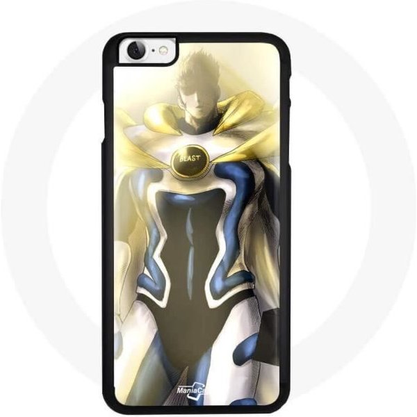 Funda - Maniacase - Iphone 5 - One Punch Man Anime - Silicona - Flexible Negro-image