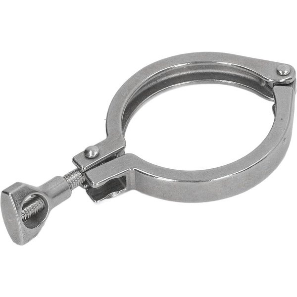 Abrazadera Sanitaria Acero Inoxidable 304 Abrazadera De FijacióN De TuberíA De Agua Pasador ÚNico Servicio Pesado Clip De TuberíA Con-image