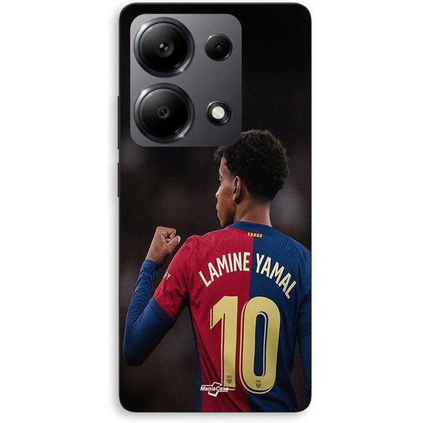 Etui Na Telefon - Maniacase - Xiaomi Redmi Note 13 Pro 4G - Silikonowe - MięKkie - Fc Barcelona-image