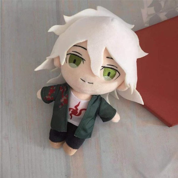 Danganronpa Pluszowa Lalka Zabawka Kokichi Oma Nagito Komaeda Nanami Chiaki Urocza MięKka Wypchana Poduszka Prezent 20Cm 20Cm White-image