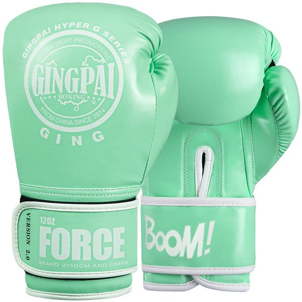 6/8/10/12Oz Guantes De Kick Boxing De PU Para Mujeres Hombres Karate Muay Thai Lucha Libre Mma Sanda Equipo De Sparring Para Ejercicio De Adultos NiñOs 6Oz Blue-image