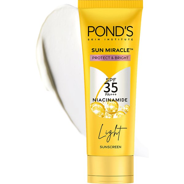 Pond’S Sun Miracle Krem Do Opalania Spf 35 Pa+++ 50G – RozjaśNia SkóRę, Redukuje Przebarwienia, Nie Pozostawia BiałEgo śLadu, Lekki I Do Codziennej Ochrony PrzeciwsłOnecznej-image