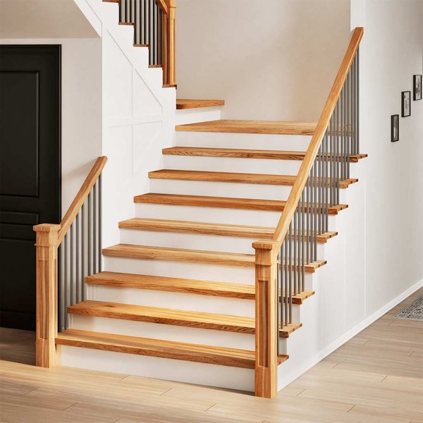 Vidaxl PeldañOs De Escalera, 20 Unidades. Madera Roble Ligera MarróN 120X25X2Cm-image