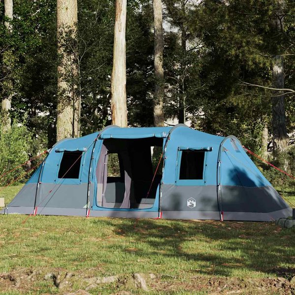 Vidaxl Tienda Familiar, De TúNel, Para 6 Personas, Azul, Impermeable-image
