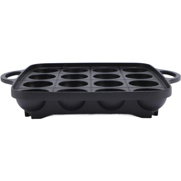 SartéN Para Takoyaki Antiadherente SartéN Grill Plato Para Cocinar SartéN Para AlbóNdigas De Pulpo Para Cocina DoméStica Black-image
