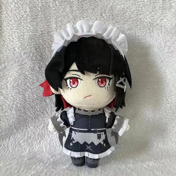 Nowe Lalki Pluszowe Cosplay Ellen Joe Z Gry Zenless Zone Zero 20 Cm Anime KreskóWka Pluszowe Zabawki Impreza BożOnarodzeniowa Prezenty Urodzinowe 20Cm Gray-image