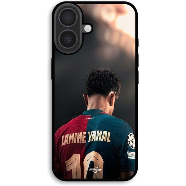 Funda De TeléFono - Maniacase - Iphone 17 - Silicona TPU - Negro - FC Barcelona Negro-image