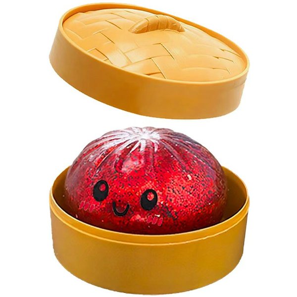 BłYszcząCe PierożKi Squishies Zabawka BułKa Baozi PierożEk PudełKo Niespodzianka Kolorowe Jedzenie Squishy Sensoryczna Zabawka Fidget Anty Stres PiłEczka Do ŚCiskania-image