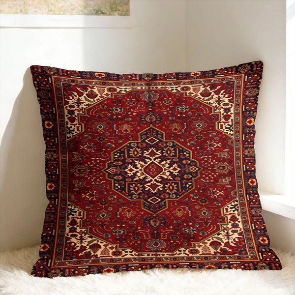 Luksusowa Poszewka Na Poduszkę R-Rug Persian Urocza Poszewka Na Poduszkę Do Sofy, Sypialni, Wystroju Domu Wygodna Poszewka Na Poduszkę Prezent Urodzinowy 50X50Cm-image