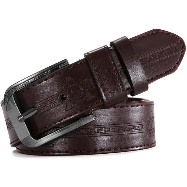CinturóN De Hebilla De Pasador Para Hombre CinturóN VersióN Coreana Para Hombre VersióN Coreana Moda Casual CinturóN Simple CinturóN 115Cm-image