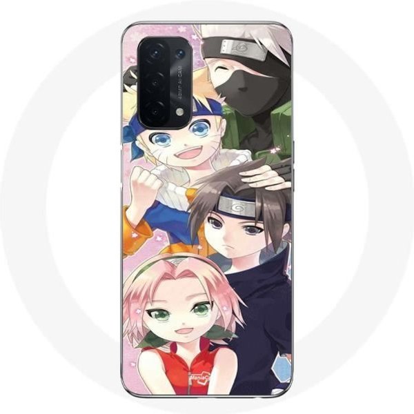 Coque Maniacase Pour Oppo A54 5G Kakashi Naruto Sasuke Sakura-image