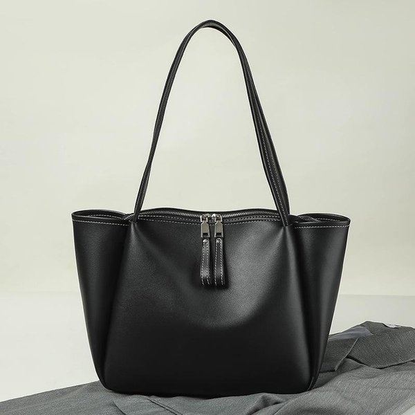Bolso De Mano Para Mujer, Nuevo Bolso De Mano Para Mujer, Bolso De Hombro Grande De Cuero Suave De Gran Capacidad Para Mujer-image
