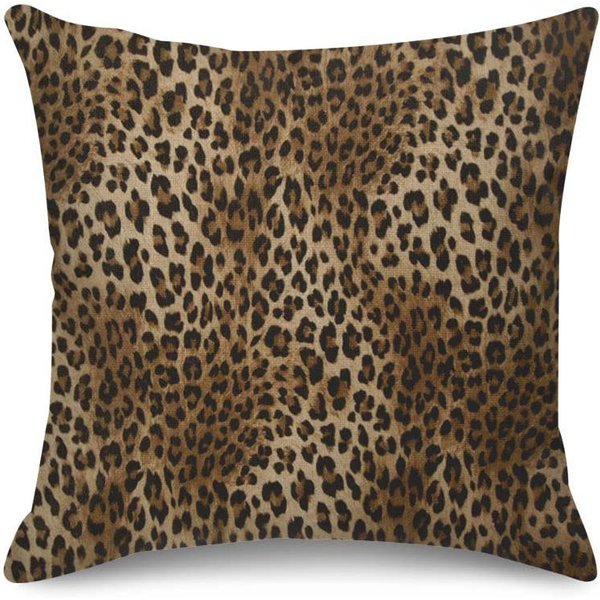 DecoracióN Del Hogar Fundas De CojíN Con Estampado De Leopardo Salvaje Para El Hogar Funda De CojíN Con PatróN Adecuada Para Sofá Dormitorio Coche Funda De Almohada 40X40Cm-image