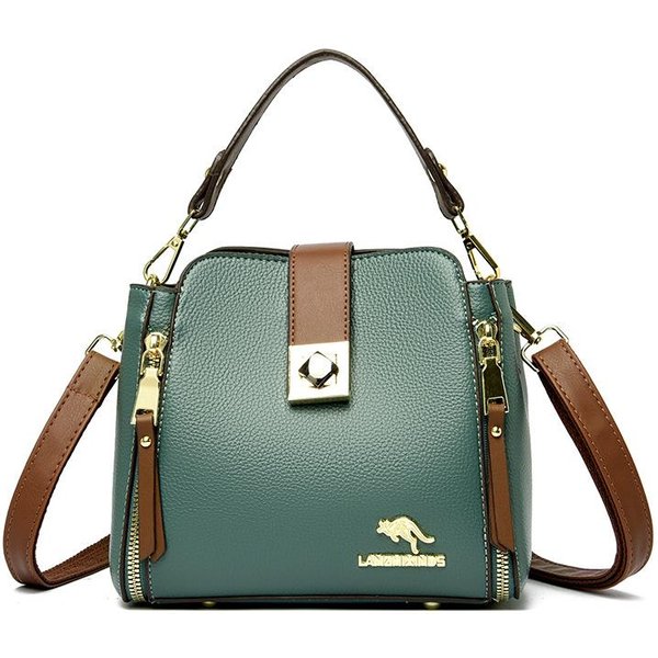 Elegante Temperamento Moda Multifuncional Gran Capacidad Estilo Coreano Moda Bolso De Hombro Bolso Cruzado Bolso De Mano Para Madre-image