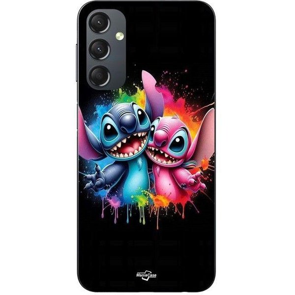 Etui Na Telefon - Maniacase - Samsung Galaxy A14 - Silikon TPU - WzóR Stitch Angel - MięKkie-image