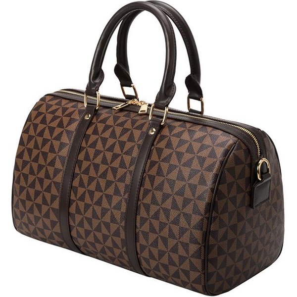 Nueva Bolsa De Viaje Para Mujer Distancia Corta PortáTil Gran Capacidad Viaje De Negocios Bolsa De Viaje Estilo Duffel Bolso Boston Almohada Estampado Bandolera-image