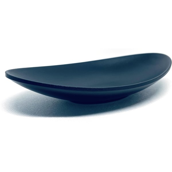 Elegante Bandeja Ovalada Negra Para Anillos, Caja Multifuncional Para Guardar Joyas, Cuenco Para Llaves, Plato Decorativo De Cocina, Bandeja Para Exhibir Joyas Negro-image