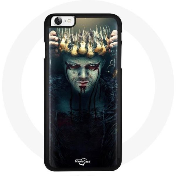 Funda Para Iphone 6 - Maniacase - Vikings Ragnar Lothbrok - Negra - RíGida - ProteccióN-image