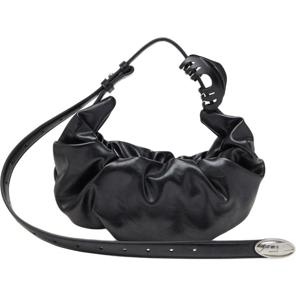 Diesel Grab D 2.0 MałA Torba Na Ramię Czarna Damskie Torby Na Ramię X10479-P8657-T8013 Basic Set (Bag+Dust Bag) Black-image