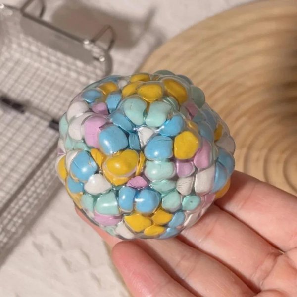 Dopamina Squishy PiłEczka Antystresowa MięKka Do ŚCiskania Fidget Zabawka Sensoryczna Ukojenie LęKu Pomoc W Koncentracji UspokajająCa Zabawka Dekompresyjna-image
