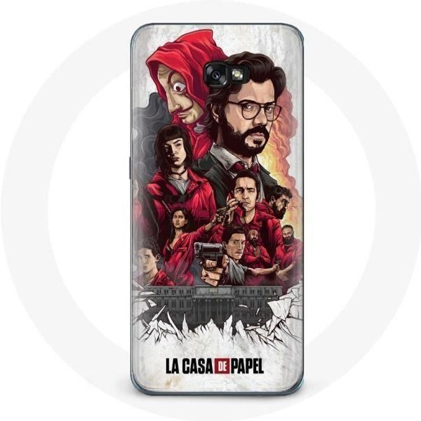 Coque Pour Samsung Galaxy A5 2017 La Casa De Papel Affiche Art-image