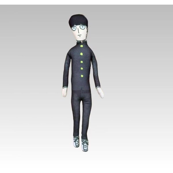 Mob 100 Pluszowa Lalka Abstrakcyjna Zabawka Dimple Kageyama Shigeo Figurka Lalka Reigen Arataka Zabawki OdkształCalny Design Model DIY Prezent Urodzinowy-image