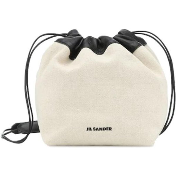 Jil Sander Bolso Minimalista Reversible Con CordóN Bolso Tote Para Mujer Blanco Negro JSPT853407WTB73003N102 Basic Set (Bag+Dust Bag) White-image