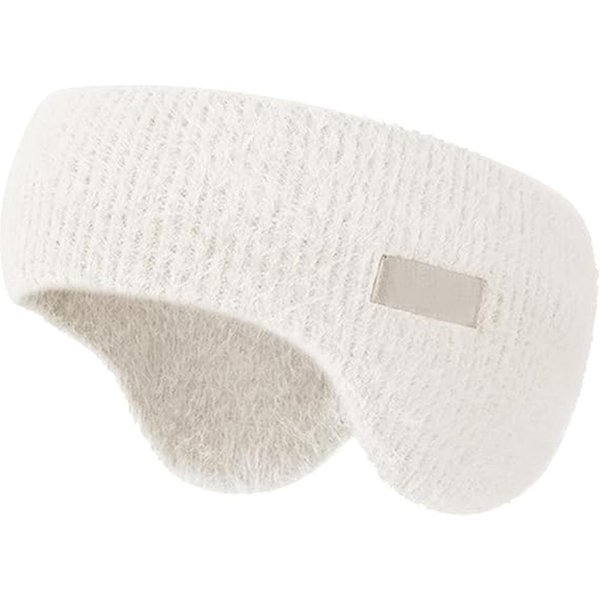 DźWięKoszczelne Nauszniki Do Spania Opaska Na GłOwę, Nauszniki RedukująCe HałAs Do Spania Unisex One Size BeżOwy-image