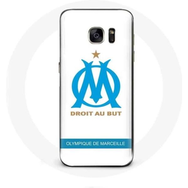 Funda Para Samsung Galaxy S7 Edge Olympique De Marsella Logotipo Fondo Blanco-image