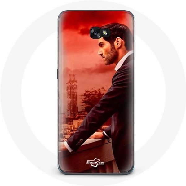 Coque Pour Samsung Galaxy A3 2017 Lucifer Morningstar Saison 5 SéRie-image