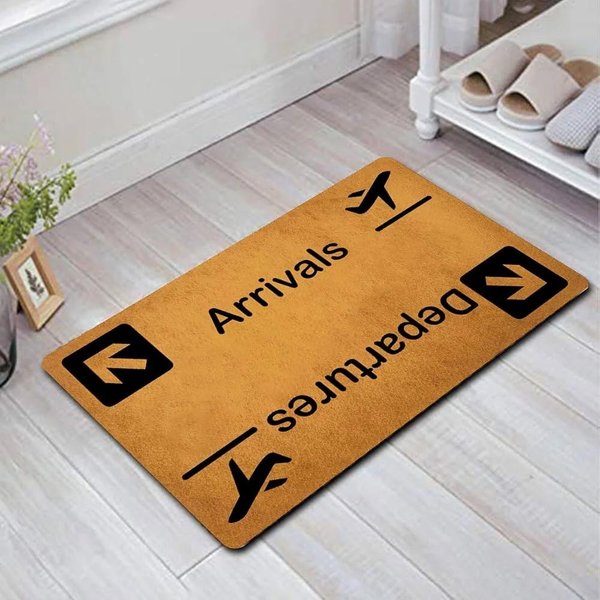 Mata Drzwiowa AntypośLizgowa Dywanik WejśCiowy Dywan Do Salonu Sypialni Mata PodłOgowa Wycieraczka Na Ganek PrzedpokóJ Dekoracja Domu WejśCie 40X60Cm-image