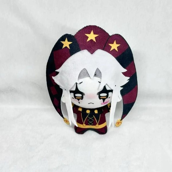 Nowość W Magazynie 10 Cm Pierrot Szaleniec Cyrkowcy Potwory Pluszowa Lalka Z DźWięKiem Uroczy Anime Akcesoria Zabawka Halloween BożE Narodzenie Prezent In Stock Ciemnoniebieski-image