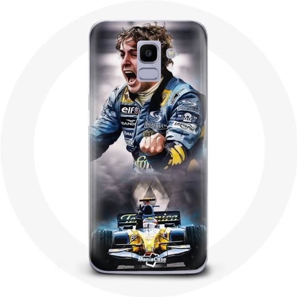 Funda Para Samsung Galaxy A6 2018 FóRmula 1 Fernando Alonso Piloto F1-image