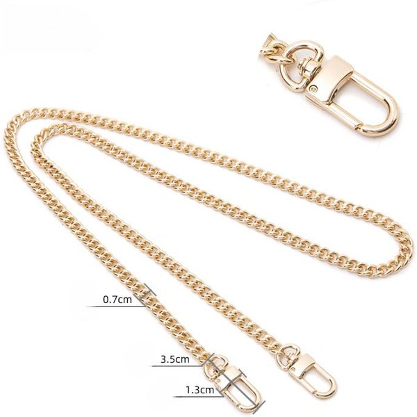 ŁAńCuszek Do Torebki, PłAski łAńCuszek Do Torebki Z Metalowymi Klamrami, łAńCuszek Do Torebki Diy, Portfela, Torebki, Torby Na Ramię, Torby Crossbody Style 2-image
