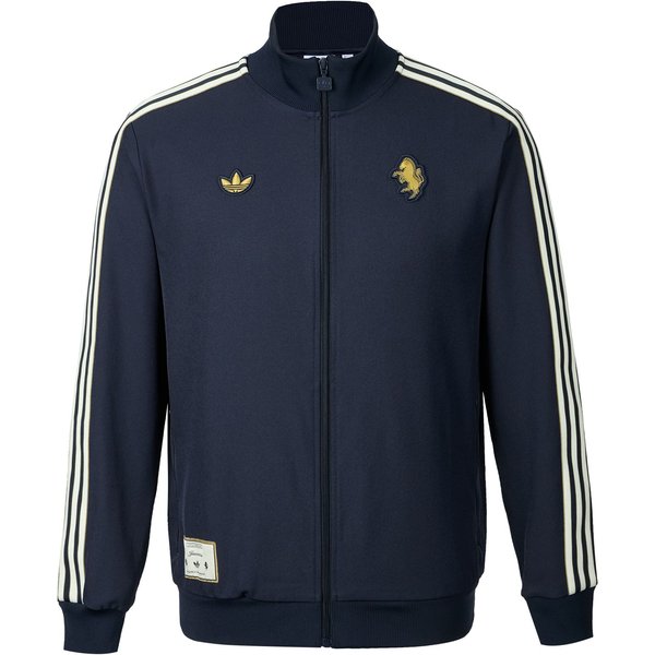 Adidas Originals X Juventus Kurtka W Paski Wygodna MięKka Wszechstronna Dopasowana Kurtka MęSka Legendarny-Czarny JF0459 M Black-image