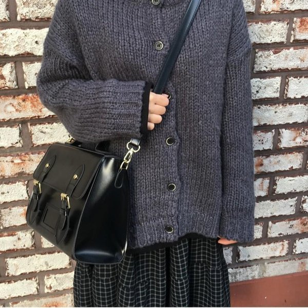Bolso Cruzado De Hombro ÚNico Para Primavera Y Verano, Simple Y De Gran Capacidad, Elegante Bolso Femenino Estilo Escolar, Bolso De Mano, Bolso Femenino Retro MarróN-image